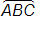 A B C