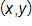 x comma y 