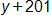 y plus 201