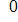 p of x is 0