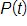 P of t