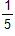 one fifth