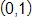 0 comma 1