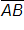 A, B