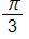 pi over 3