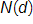 N of d 