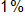 1 percent