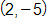 2 comma negative 5