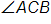 angle A, C B