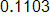0 point 1 1 0 3