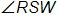angle R S W