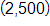 2 comma 500